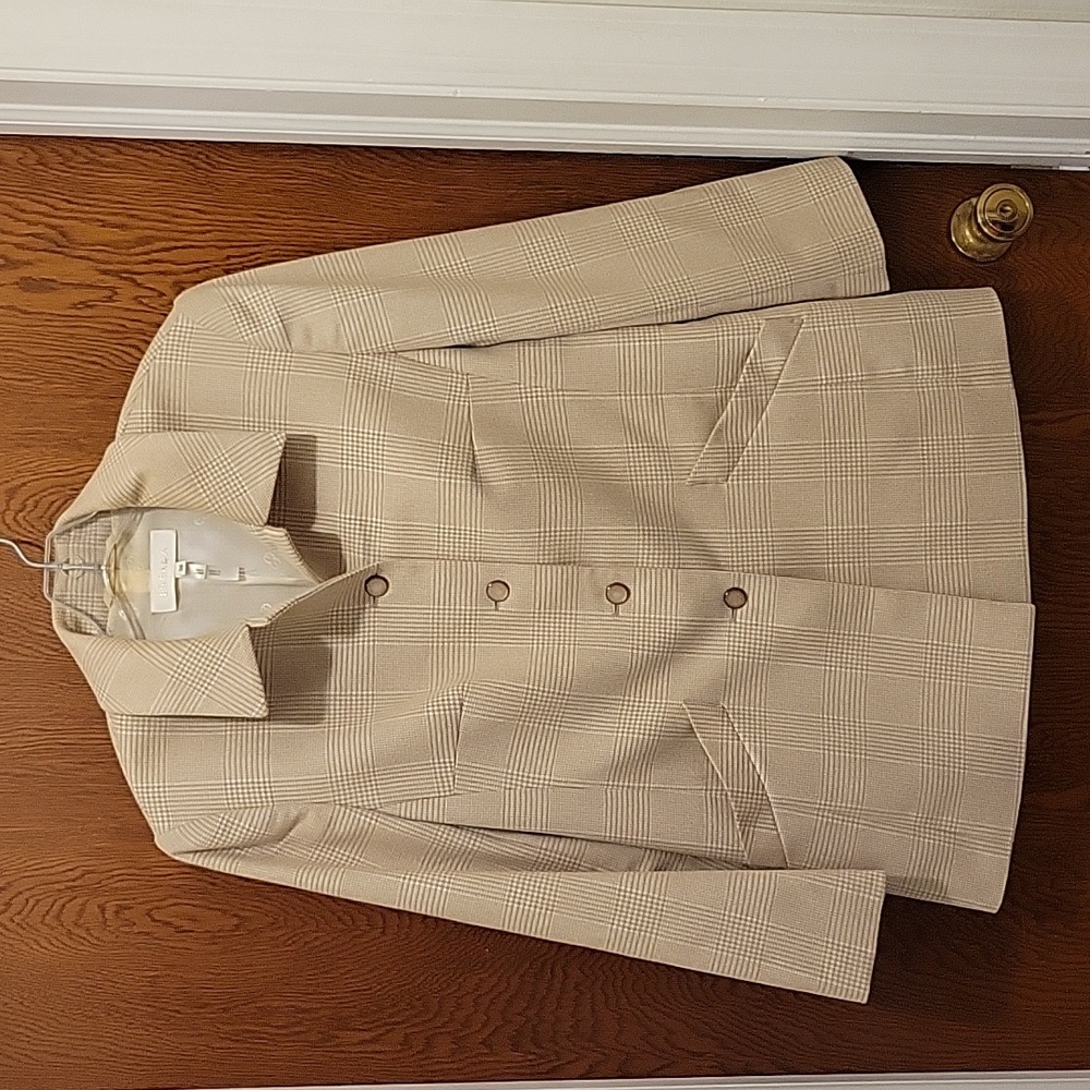 PIACENZA for ESCADA houndstooth Jacket/Blazer size 38